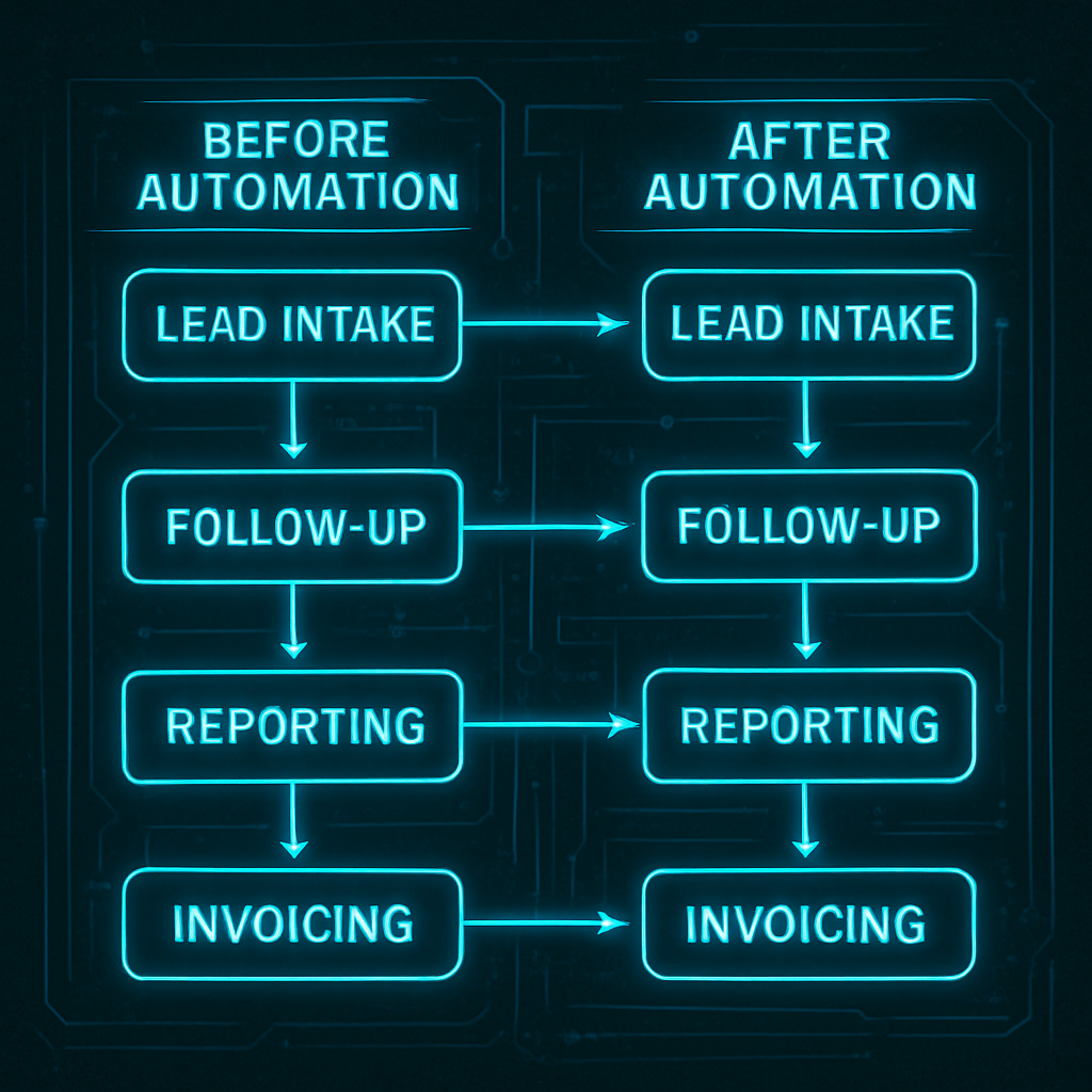 End-to-End Automation Map